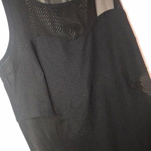 Mesh Black Workout Tank